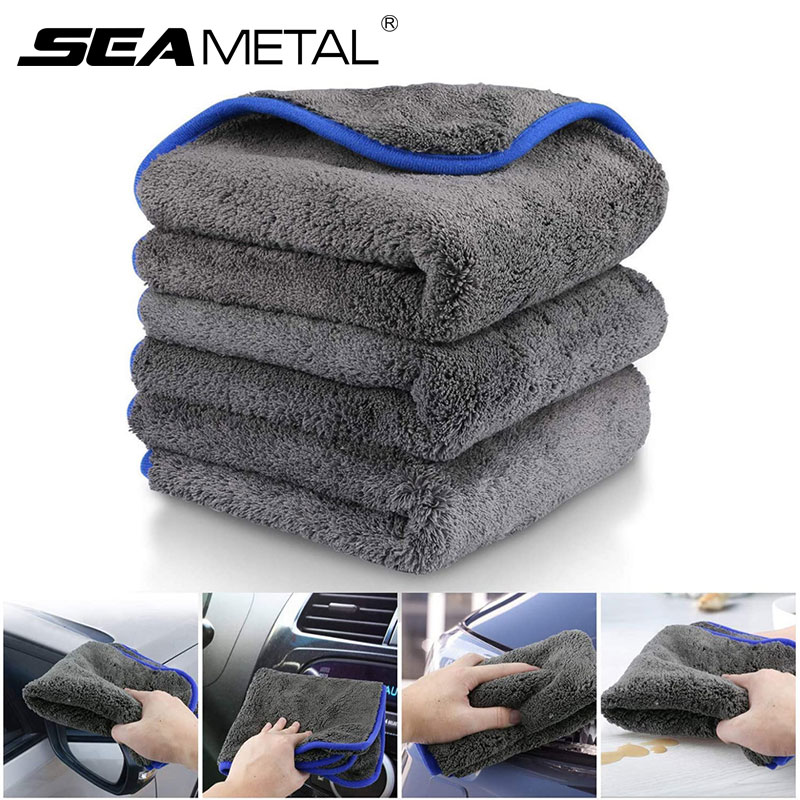 Microfiber Car Drying Towel Super Absorbent - SEAMETAL г/кв. М Φ 40x40 см