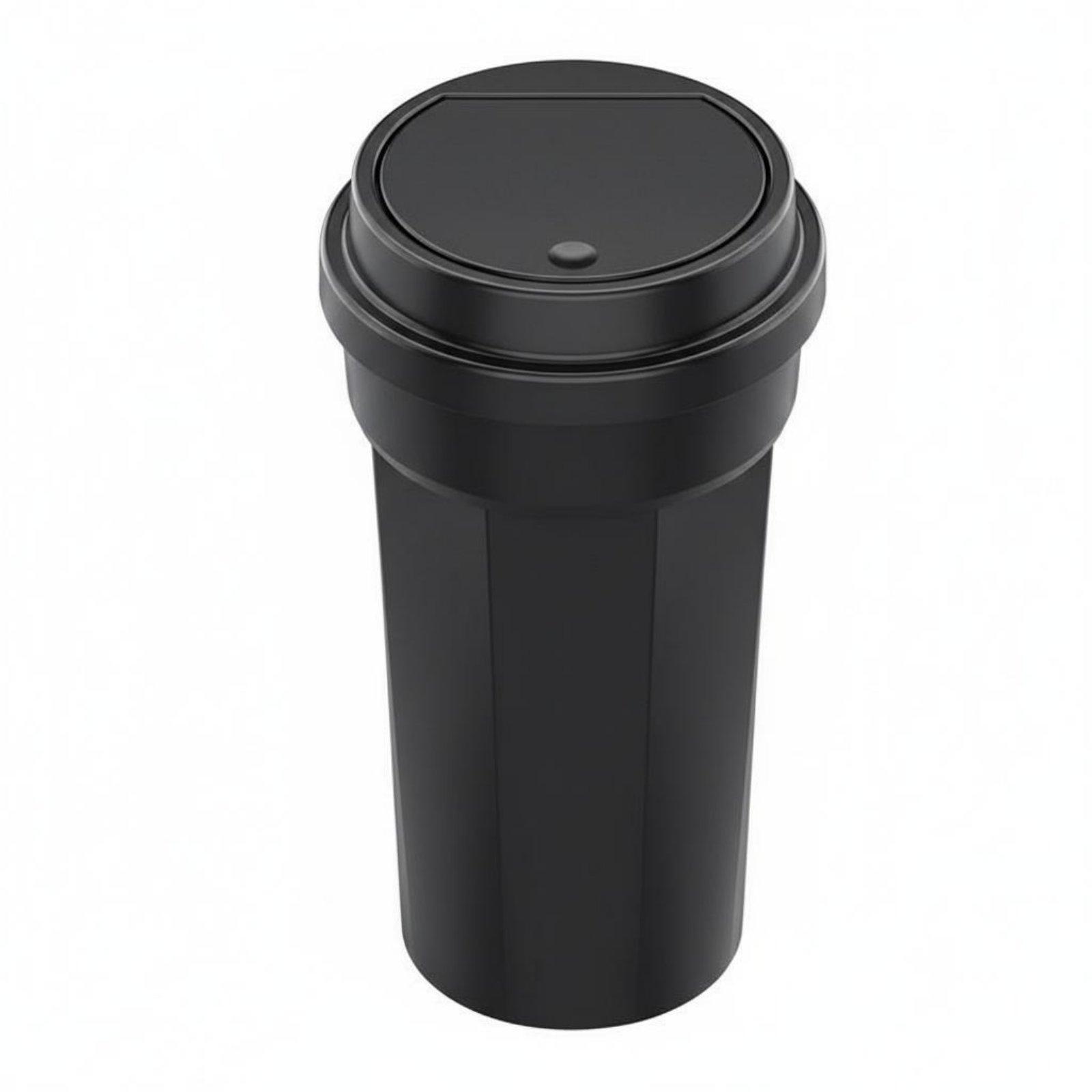 Waterproof Car Trash Can With Lid - Автомобильный мусорный контейнер с крышкой, небольшой,