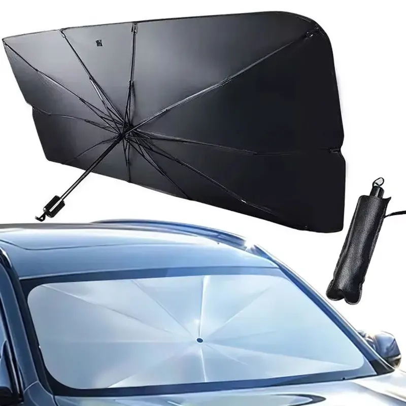 Небольшие подарки для рождеств – обзор и цена Car Sunshade Windshield Umbrella Foldable