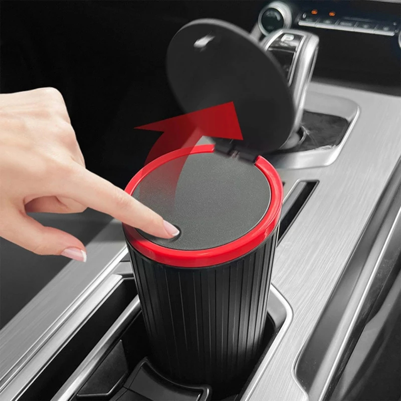 Мусорная корзина для автомобил – обзор и цена Waterproof Car Trash Can With Lid