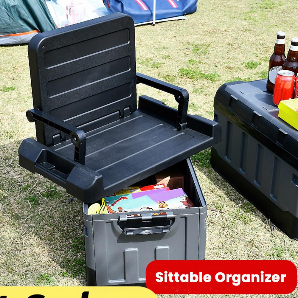 Органайзер для багажника 60 л, – обзор и цена Car Trunk Organizer Foldable Storage Box